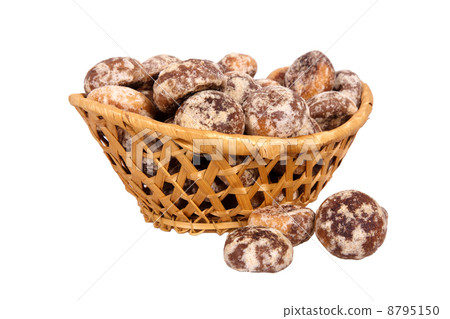 basket with spice-cakes basket with spice-cakes 8795150