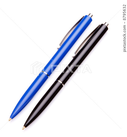 Ballpoint pen isolated on white background cutout Ballpoint pen isolated on white background cutout 8795632