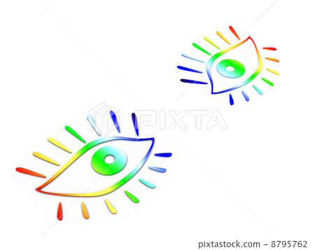 abstract eyes abstract eyes 8795762