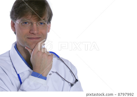 Handsome male doctor 8797992