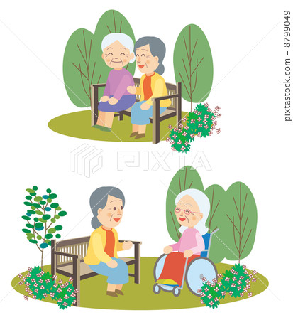 老人/談話 8799049