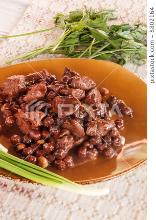 beef with hazelnuts beef with hazelnuts 8802164
