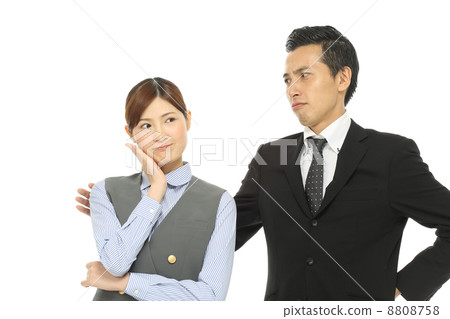 Two people fighting 8808758