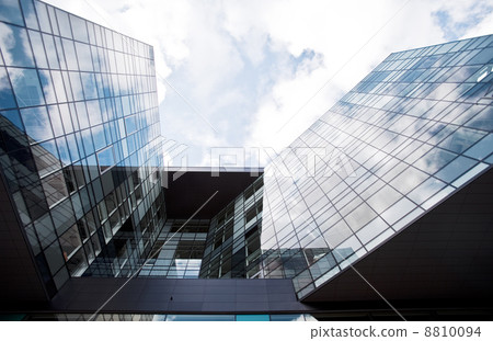 Futuristic Financial District 8810094