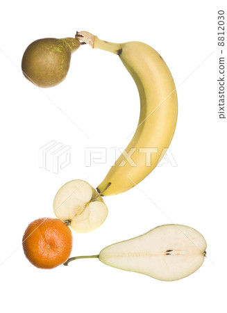 The letter Z made out of fruit 8812030
