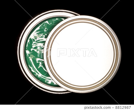 Green Paint can from above Green Paint can from above 8812987