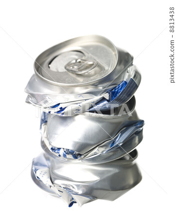 Crushed Aluminium Cans Crushed Aluminium Cans 8813438