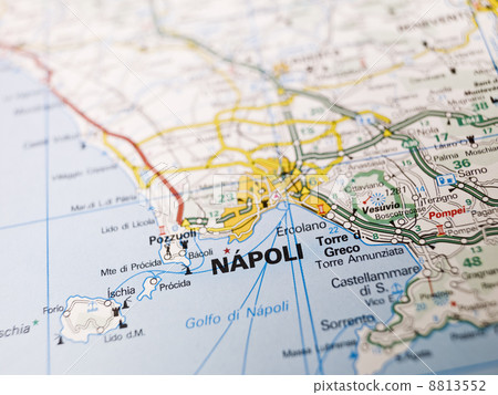 Map of Napoli Map of Napoli 8813552