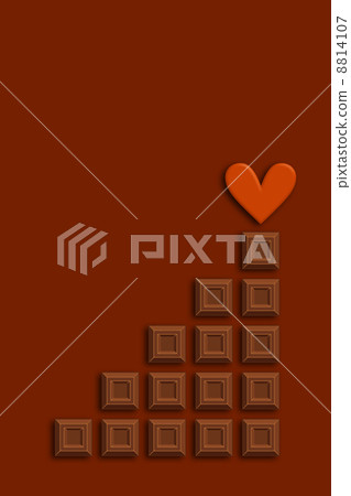 Chocolate and Heart 8814107