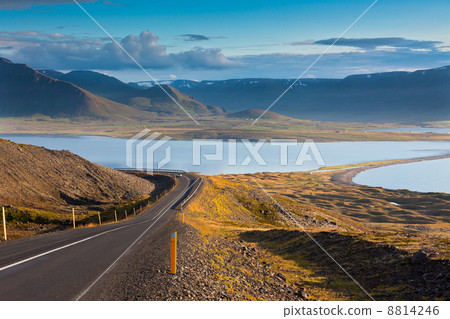 North Iceland Sea Lagoon Landscape North Iceland Sea Lagoon Landscape 8814246