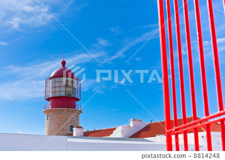 Lighthouse of Cabo Sao Vicente, Sagres, Portugal Lighthouse of Cabo Sao Vicente, Sagres, Portugal 8814248