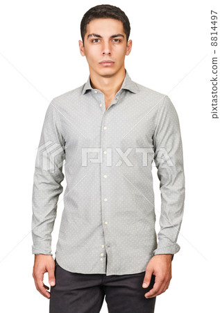 Male sweater isolated on the white Male sweater isolated on the white 8814497