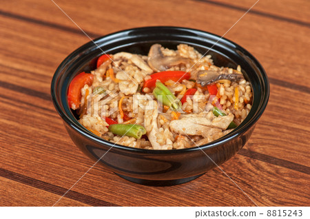 Rice chicken vegetable 8815243