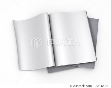 Magazine blank page template Magazine blank page template 8816405