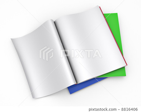 Magazine blank page template Magazine blank page template 8816406