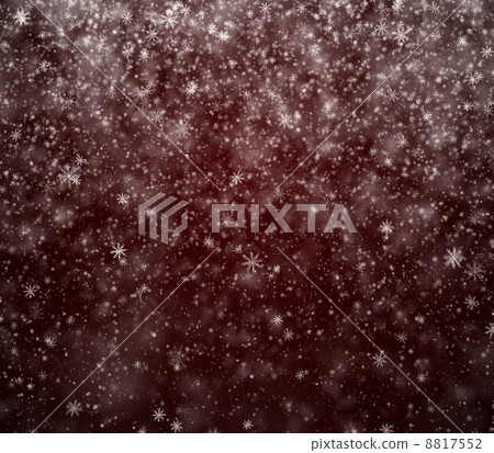 Frosty winter Christmas background, falling snowflakes Frosty winter Christmas background, falling snowflakes 8817552