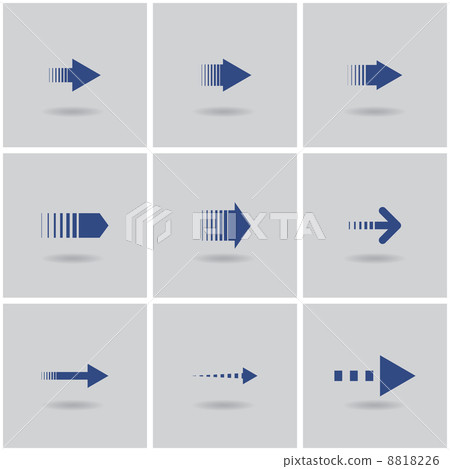 set of arrows set of arrows 8818226