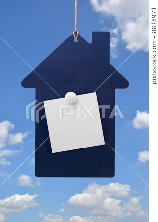 Memo on house type board Memo on house type board 8818971