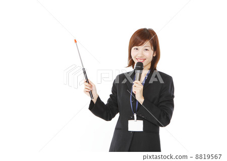 Female moderator Female moderator 8819567