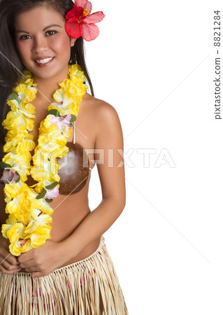 Hawaiian Hula Girl 8821284