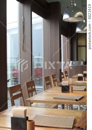咖啡廳餐廳餐桌設置美食廣場 8821619