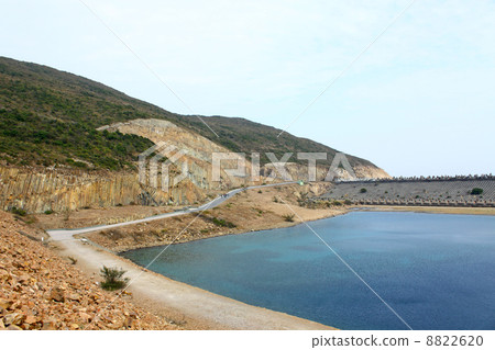 Hong Kong rocky shore and seascape in Geo Park Hong Kong rocky shore and seascape in Geo Park 8822620