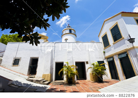 Guia Fortress lighthouse in Macau Guia Fortress lighthouse in Macau 8822876