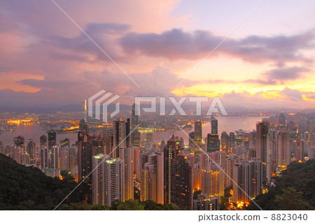 Hong Kong sunrise Hong Kong sunrise 8823040