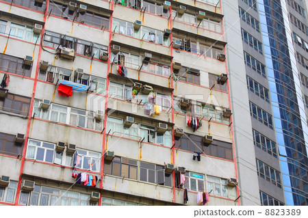 Packed Hong Kong housing Packed Hong Kong housing 8823389