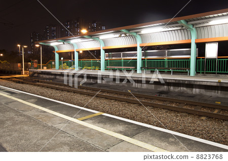 Train station in Hong Kong Train station in Hong Kong 8823768