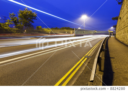 Traffic highway in city 8824280