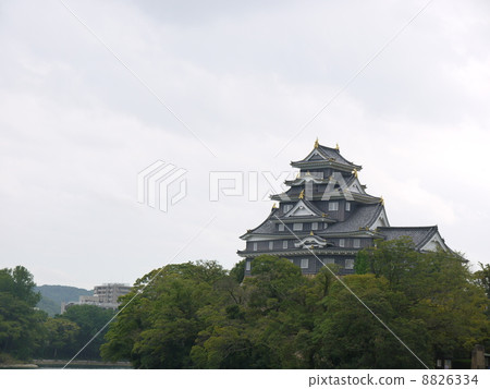岡山城 8826334