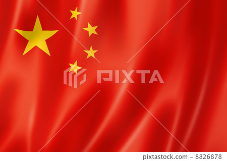 Chinese flag Chinese flag 8826878