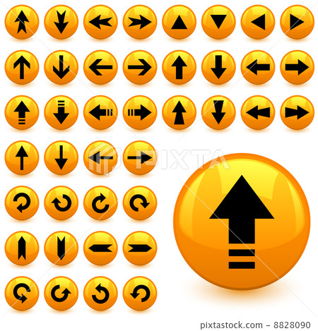 arrow buttons arrow buttons 8828090