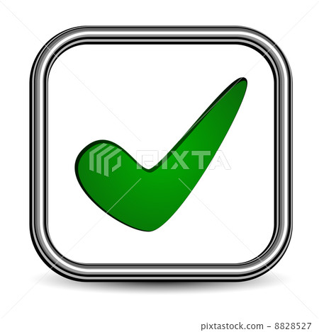 positive checkmark - Stock Illustration [8828527] - PIXTA
