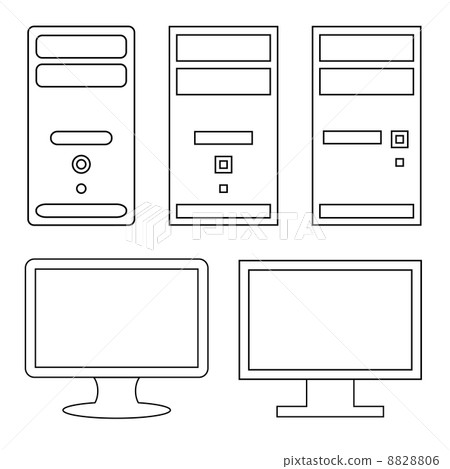 computers and monitors 8828806