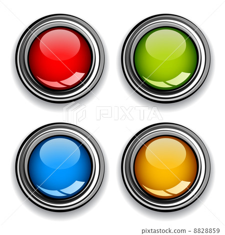 blank chrome glossy buttons blank chrome glossy buttons 8828859
