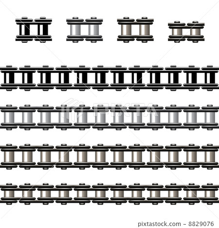 bicycle chain seamless 8829076