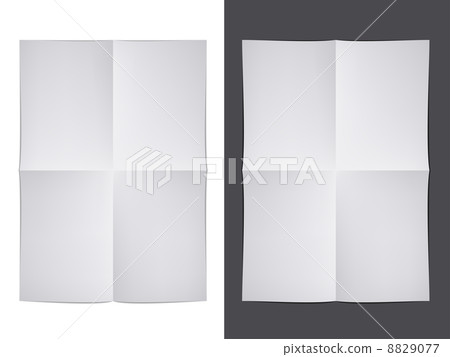 white folded paper 8829077