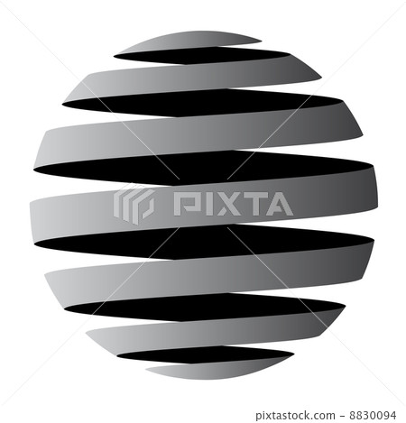 abstract globe - Stock Illustration [8830094] - PIXTA