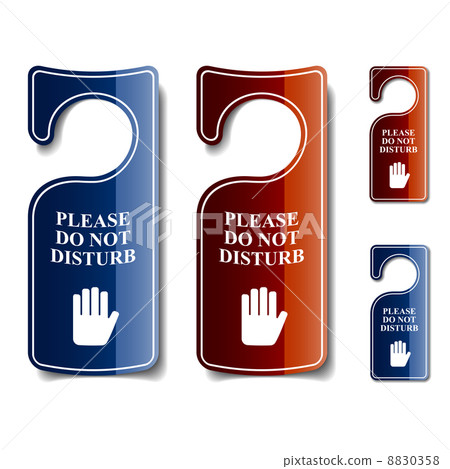 do not disturb door hangers do not disturb door hangers 8830358