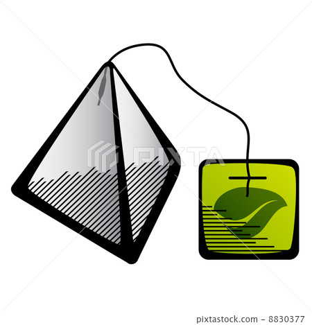 green tea pyramid bag icon green tea pyramid bag icon 8830377