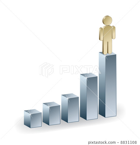 3d metallic graph 8831108