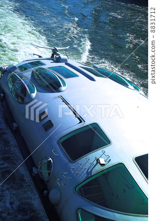 Hamiko, a pleasure boat on the Sumida River 8831712