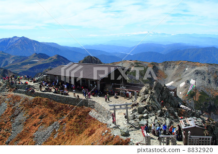 Mountain climbing and view 8832920