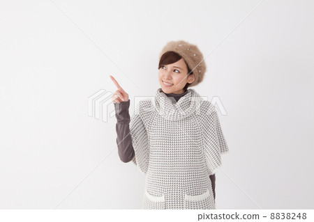 Female pointing Female pointing 8838248