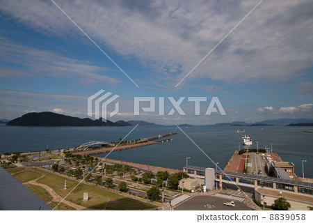 Sunport Takamatsu Takamatsu Port Distant view Sunport Takamatsu Takamatsu Port Distant view 8839058