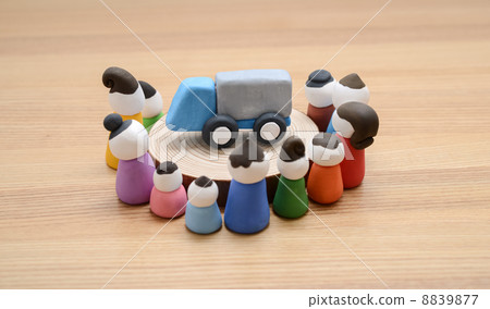 People surrounding the track 8839877