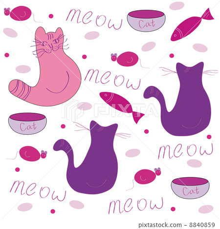Cat pattern 8840859