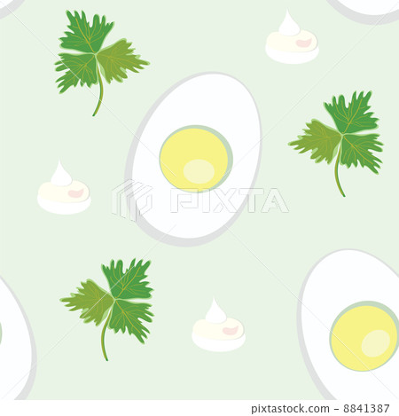 Seamless pattern with egg 8841387